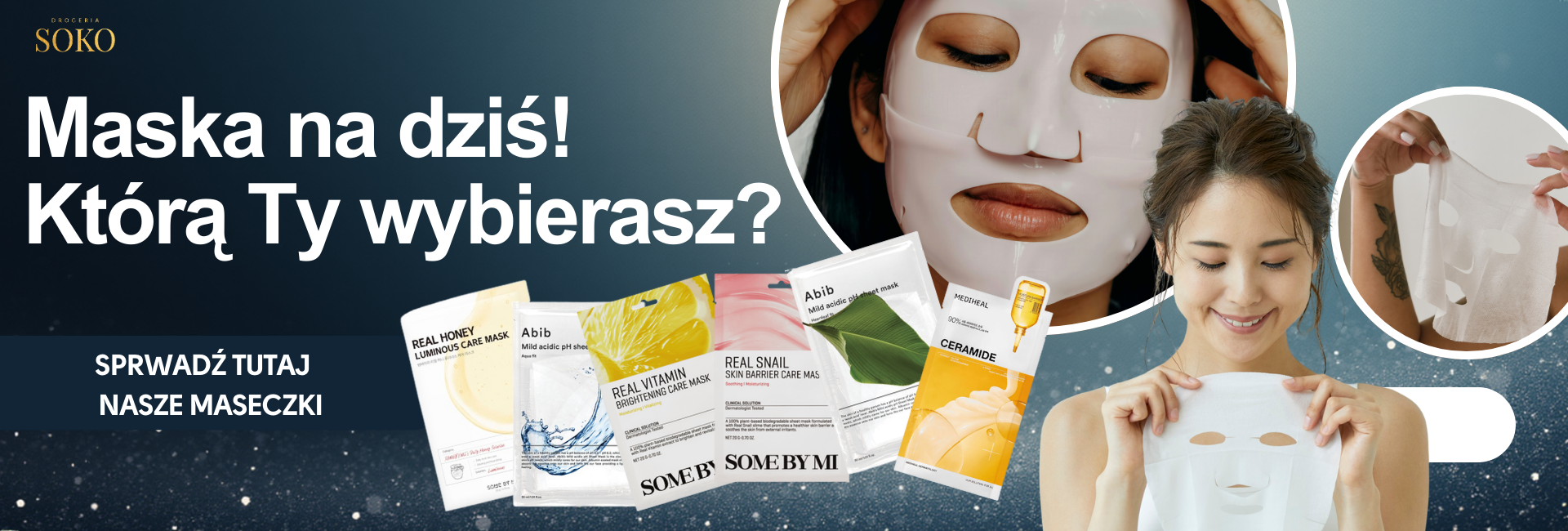 maseczki w płachcie